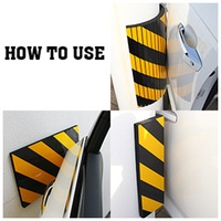 Protections d'angle de sécurité pour voitures, mousse réfléchissante pour garages et entrepôts