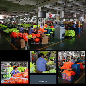 เสื้อกั๊กนิรภัยสองสี ไซส์ 5XL แขนสั้น ผ้าซอฟต์เชลล์ ผ้าทริคอตตาข่าย เสื้อทำงาน สะท้อนแสงรูปสามเหลี่ยม เสื้อกั๊กนิรภัยโพลีเอสเตอร์ - Product Image 5