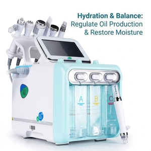 Appareil de lifting cutané 6-en-1 de 2e génération pour spa : Hydrodermabrasion, Aqua Peel, Oxygène, Bulles, Éliminateur de points noirs et Nettoyant de pores - Product Image 5