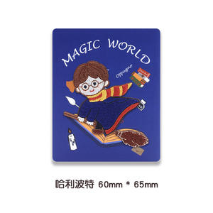 Parche adhesivo de tela de fieltro bordado autoadhesivo de <span class=keywords><strong>Harry</strong></span> <span class=keywords><strong>Potter</strong></span> para ropa, chaquetas y sombreros, reparación sin costuras - Product Image 4