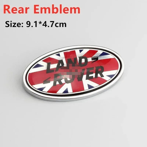 Emblema para Parrilla Delantera y Maletero Trasero de Coche para Land Rover Discovery, Range Rover, Evoque, <span class=keywords><strong>Defender</strong></span> 3, 4, <span class=keywords><strong>Velar</strong></span>, Freelander, Decoración Deportiva - Product Image 6