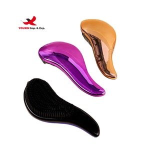 FENGFLY Peine Desenredante de Plástico de Alta Calidad para Viaje, con Logotipo Personalizado, para Compras Mixtas, Precio Bajo al por Mayor, Impermeable con Degradado - Product Image 1