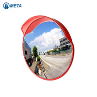 Miroir de sécurité pour zones à fort trafic en polycarbonate