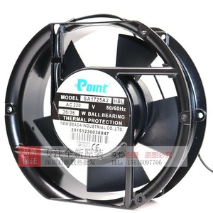 Ventilador Axial Industrial Point SA1725A2 HBL AC 220V con Rodamiento de Bolas y Protección Térmica - Product Image 4