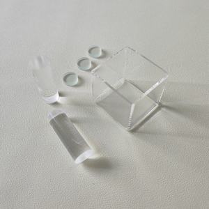 แผ่นแก้วควอทซ์เกรดเซมิคอนดักเตอร์-99.999% SiO2Purity 1200 °C ใช้อย่างต่อเนื่องแผ่นเวเฟอร์ - Product Image 1