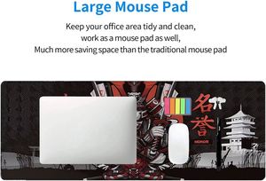 FX Japanese Samurai <b>Mouse</b> Pad Thickened Enlarged Gaming Desk <b>Mat</b> with Stitched Edge Office Computer Accessories OEM/ODM Service - Product Image 4