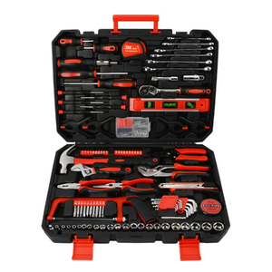 Conjunto de Ferramentas Profissionais para Casa com 158 Peças, com Cabos de Aço e Estojo de Armazenamento para Reparos em Bicicletas/Motocicletas/Carros - Product Image 4