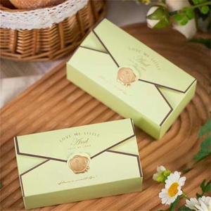 Boîtes à biscuits <span class=keywords><strong>Toblerone</strong></span> populaires pour les invitations de mariage, cadeaux, contenants pliables élégants biodégradables, <span class=keywords><strong>emballage</strong></span> pour chocolats - Product Image 3