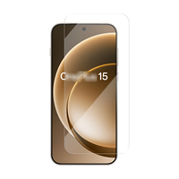 Protecteur d'écran en verre trempé transparent anti-rayures 2.5D 9H pour OnePlus 15