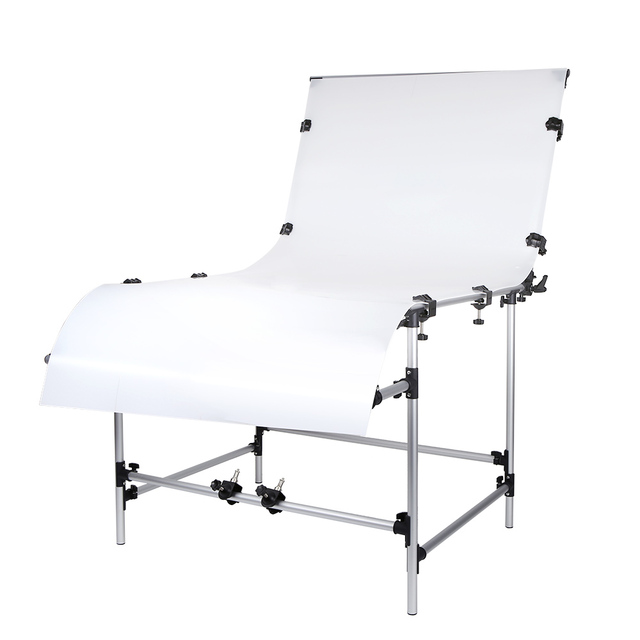 60cm X 130cm Photo Studio Photography Shooting Table for Still Life Product Shooting Aluminum Alloy Frame