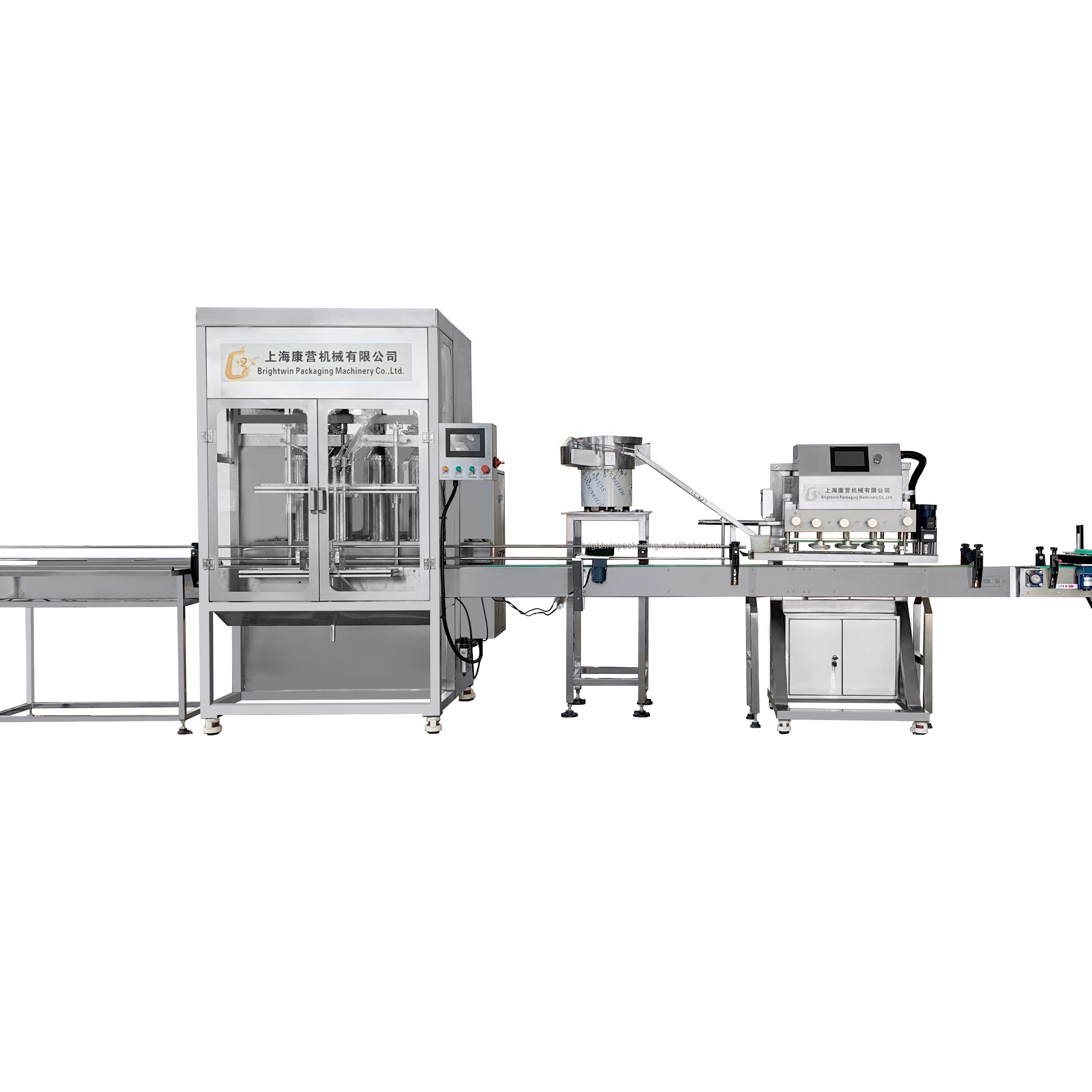 Автоматические машины для розлива бутылок с 8 насадками