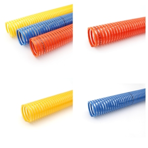 <span class=keywords><strong>Tubo</strong></span> de manguera de succión de PVC flexible de <span class=keywords><strong>38mm</strong></span> para aserrín de aceite de aguas residuales - Product Image 5