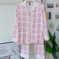 NNR Pyjama cardigan pour femme avec fleurs de printemps et d'automne Arbres à manches boutonnées Service à domicile quantité minimale de commande 2 pièces