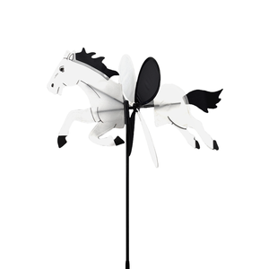 Groothandel Op Maat Dier Windmolen Speelgoed Decoratie Spinner Hond Paard Tuin Ornamenten Waterdichte Retro Stijl Digitaal Printen - Product Image 2
