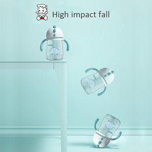 <span class=keywords><strong>2020</strong></span> nuevo diseño taza de agua para bebés con pajita botella de entrenamiento para niños taza para bebés - Product Image 6
