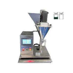 FillinMachine Semi Automatic High Precision Microscale Filler 1-10g Micro Dry Chemical Vial Powder Filling Machine