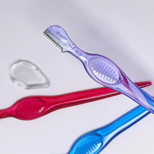 Rasoir à <span class=keywords><strong>sourcils</strong></span> en acier inoxydable à mailles fines <span class=keywords><strong>de</strong></span> haute qualité pour femmes, nouveau design, épilateur facial, tondeuse à <span class=keywords><strong>sourcils</strong></span> - Product Image 5