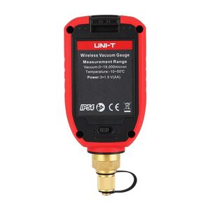UNI-T เครื่องวัดสุญญากาศแบบดิจิตอล UT336V 1-19000 ไมครอน เครื่องวัด HVAC 8000 จุดเก็บข้อมูล ระบบทำความเย็น - Product Image 4