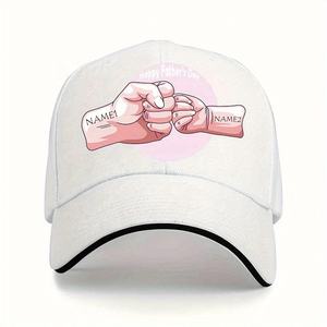 Gorra de béisbol personalizada Unisex de malla transpirable ligera ajustable para hombres papá diseño deportivo de moda nombre Casual al aire libre Puff - Product Image 5