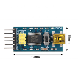 Ft232rl ftdi 3.3v 5.5v כדי מודול מתאם סדרתי עבור <span class=keywords><strong>arduino</strong></span> ft232 pro מיני <span class=keywords><strong>usb</strong></span> כדי ttl 232 - Product Image 4
