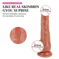Ultra-Realistischer 17cm Silikon-Dildo mit APP/Fernbedienung, Beheizter Teleskop-Vibrator, Magnetisches Aufladen mit Saugnapf