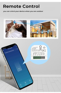 Module d'interrupteur intelligent WiFi Tuya DIY 2 voies, mini-relais de lumière, compatible avec <span class=keywords><strong>Alexa</strong></span>, <span class=keywords><strong>Google</strong></span> Home, Yandex Alice - Product Image 6