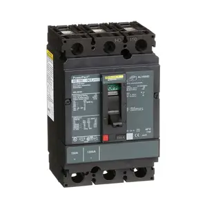Low Voltage Square D HDL36150 150 Amp PowerPact 3P Square D Circuit Breaker