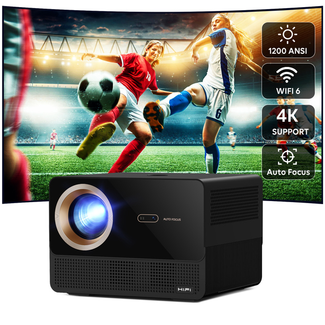 Affordable Android Smart Full HD 1080P Home Cinema Led Projector with WiFi and Built-in Speaker