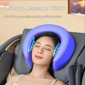 Fauteuil de massage à écran tactile avec airbag et circulation d'air pour le bureau et le lieu de travail - Product Image 3