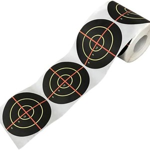 Bullseye Paper Target Stickers 3 Inch Adhesive <b>Shooting</b> Practice Targets - Product Image 2