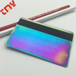 บัตร<span class=keywords><strong>เครดิต</strong></span>วีซ่าเคลือบไอพีสีรุ้งหรูหรา พร้อมเงิน บัตร<span class=keywords><strong>เครดิต</strong></span>แบบขัดเงาเปลี่ยนสี  <span class=keywords><strong>สมัคร</strong></span>ตัวอย่างบัตร<span class=keywords><strong>เครดิต</strong></span>ออนไลน์ - Product Image 5