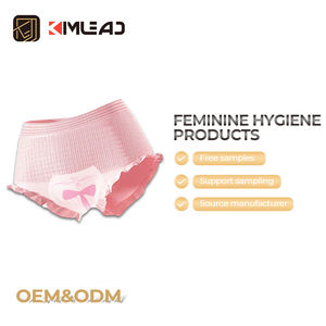 Pannolini monouso stampati da <span class=keywords><strong>donna</strong></span> Pantaloni igienici pantaloni per il periodo mestruale biancheria intima per adulti - Product Image 1