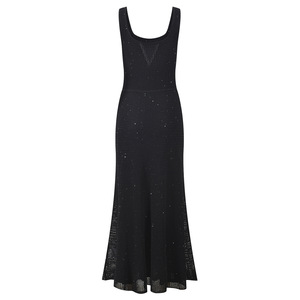 Nouvelle Collection Été 2026 : Robe Longue en Maille Sans Manches, <span class=keywords><strong>Élégante</strong></span>, Amincissante <span class=keywords><strong>et</strong></span> Flatteuse pour la Silhouette, avec Encolure <span class=keywords><strong>Ronde</strong></span> - Product Image 4