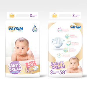 Panales Para Bebes Fabricants Approvisionnement Direct Pantalons Jetables Premium Couches Bébé Surface Sèche Prévention des Fuites 3D ISO9001 - Product Image 3
