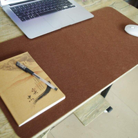 Tapis de clavier carrés en feutre écologique de 3 mm d'épaisseur, disponibles en plusieurs couleurs et tailles