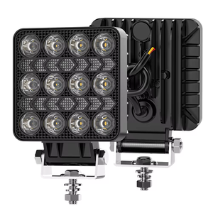 Nuovi <span class=keywords><strong>Fari</strong></span> LED Quadrati DXZ 18W 12-24V, Luce da Lavoro da 4 Pollici <span class=keywords><strong>per</strong></span> Camion/Trattore/ATV/UTV/Barca - Luci di Guida Efficaci con Garanzia di 3 Anni - Product Image 2