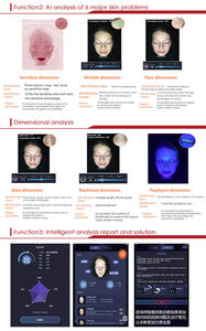 Portable 3D beauté visage analyseur <span class=keywords><strong>de</strong></span> <span class=keywords><strong>peau</strong></span> usage domestique Salon Machines Test dispositif vente <span class=keywords><strong>prix</strong></span> sur soins du visage équipement d'analyse <span class=keywords><strong>de</strong></span> la <span class=keywords><strong>peau</strong></span> - Product Image 5