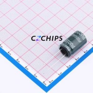 Condensador Electrolítico de Aluminio de 1500uF 25V 13x21GF, Montaje de Orificio Pasante, D13xL21mm, 1500uF 20% 25V 1.9A-100kHz - Product Image 1