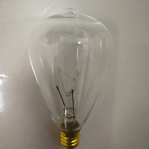 Lumières de décoration de mariage de jardin de <span class=keywords><strong>terrasse</strong></span> extérieure de balcon avec guirlande en verre vintage St38 Edison, différentes longueurs personnalisables - Product Image 3