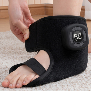 Masseur électrique sans fil <span class=keywords><strong>pour</strong></span> les pieds avec chaleur et vibrations, outil de massage multifonctionnel à air comprimé <span class=keywords><strong>pour</strong></span> la cheville avec compresse chaude - Product Image 5