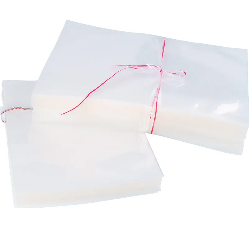 食品グレードヒートシール透明ナイロン真空プラスチック食品包装袋真空プラスチック冷凍食品真空バッグ