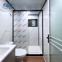 Casa Contenedor Prefabricada Expandible de 20 pies con Doble Ala, Dormitorio Residencial, con Baño y Cocina