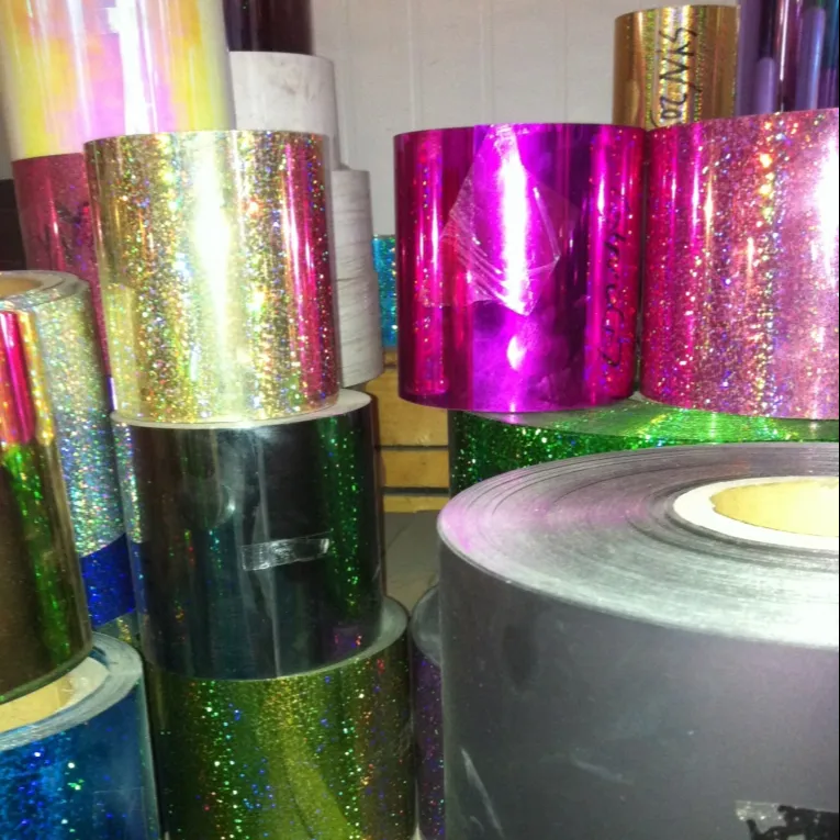 High quality Pet sequins film roll