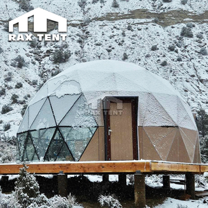Glamping geodetic vetro cupola tenda per campeggio Hotel quattro stagione di utilizzo negli Stati Uniti d'America - Product Image 5