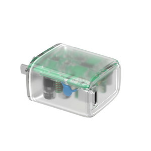 Cargador Rápido Transparente <span class=keywords><strong>de</strong></span> 20 W para EE. UU., Adaptador <span class=keywords><strong>de</strong></span> Corriente Móvil con Carga Rápida PD Tipo C para <span class=keywords><strong>iPhone</strong></span>, Certificado ETL FCC RoHS, Ofrece OEM ODM - Product Image 3