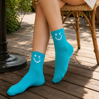 Chaussettes décontractées pour femmes, anti-bactériennes, respirantes, absorbant la transpiration, en spandex/polyester, motif rayé jacquard, pour l'été et le quotidien