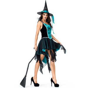 2025 nouveau Halloween vêtements princesse jupe adulte beauté et bête cloche blanc neige jeu fête vêtements robe - Product Image 4