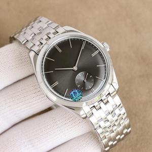 Montre mécanique de luxe pour homme 40-44 mm, cadran analogique ajouré, mouvement ETA, boîtier en acier inoxydable avec verre minéral, bracelet en cuir - Product Image 3