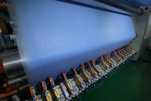 สปันบอนด์สปันบอนโรงงานผ้าไม่ชอบน้ำ Antistatics Sms ผ้าไม่ทอเกรดทางการแพทย์100โพรพิลีน Sms SMMS - Product Image 5