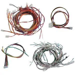 Custom Cable Assembly with JST molex 2 3 4 5 6 7 8 9 10 12 14 16 18 20 pin connector industrial Electronic wire harness